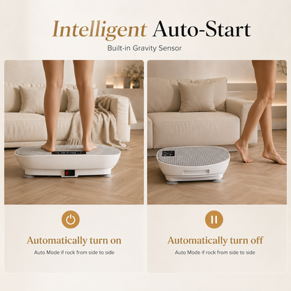 MERACH Vibration Plate – Whole Body Workout Machine with Bluetooth & Resistance Bands